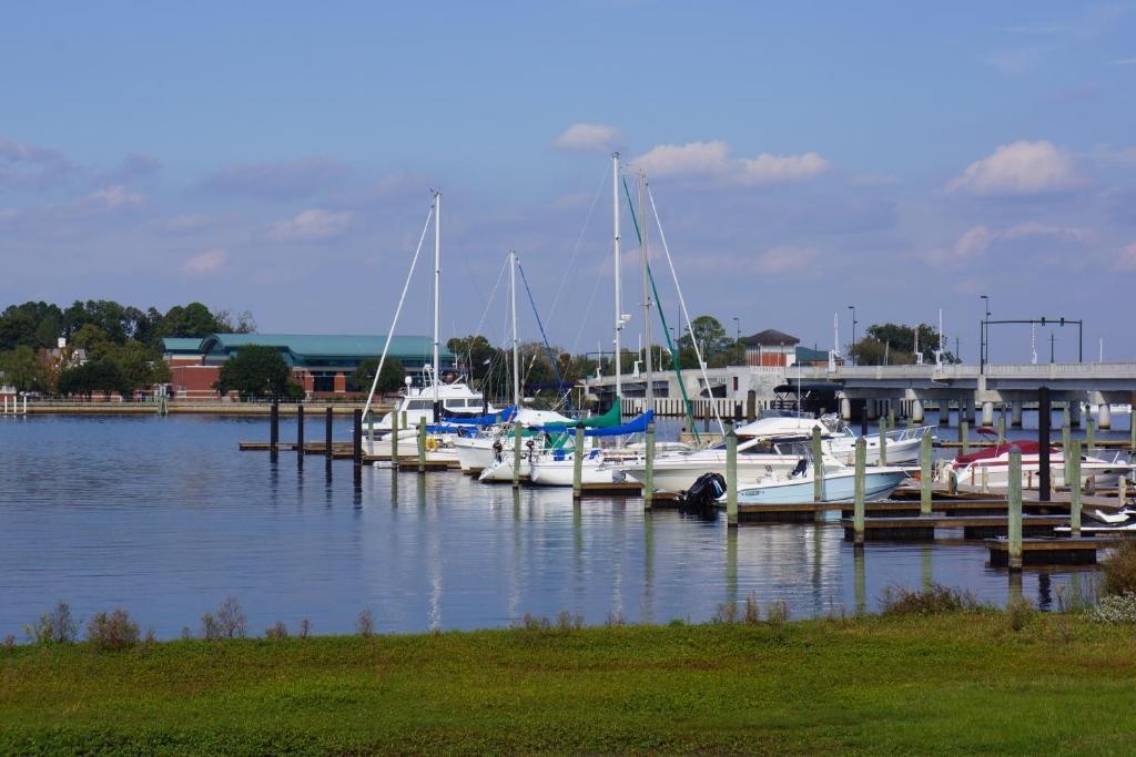 Bridgepointe Hotel & Marina New Bern Exteriör bild
